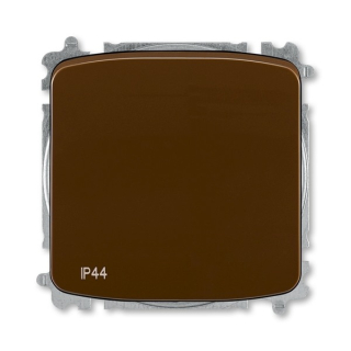 Vypínač Tango ABB 3559A-A86940 H tlačítko č.6/0 (1/0) hnědý krytí IP44
