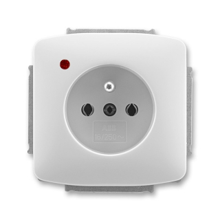 Zásuvka ABB Tango 5598A-A2349 S s přepěťovou ochranou šedá