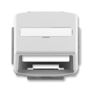 Kryt zásuvky komunikační ABB Tango 5014A-A100 S s popisovým polem šedý