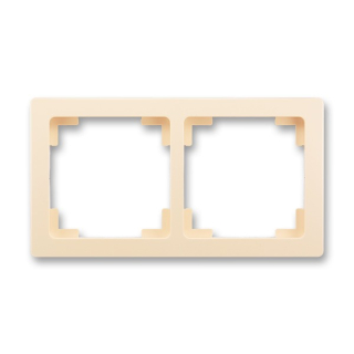 Rámeček ABB Swing L 3901J-A00020 C1 dvojnásobný krémový
