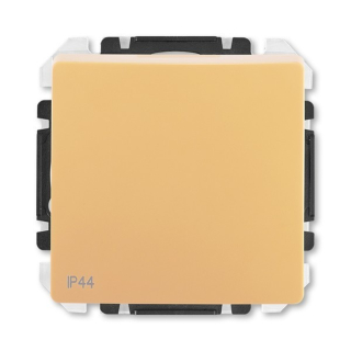 Vypínač Swing ABB 3557G-A06940 D1 střídavý č.6, IP 44 s krytem s drápky béžový