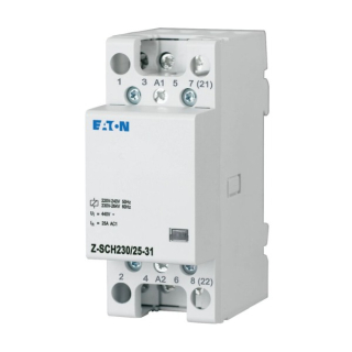 Instalační stykač EATON Z-SCH230/25-31 248846, 3zap+1vyp