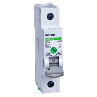 Noark 102304 Ex9I125 1P 16A Instalační vypínač, šířka 1 modul, 1pól, 16A