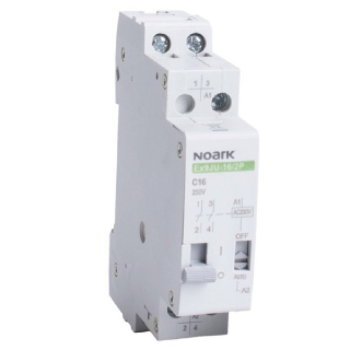 Noark 110288 Ex9JU-32/2P DC24V Impulsní relé, 32 A, ovl. 24V DC, 2pól