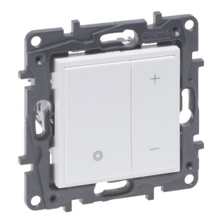LEGRAND 863153 Niloé STEP Stmívač tlačítkový 400W bílý