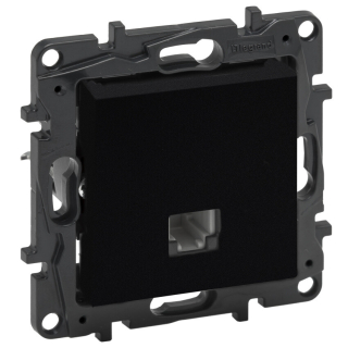 LEGRAND 863555 Niloé STEP Zásuvka RJ11 telefonní černá