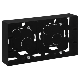 LEGRAND 863598 Niloé STEP Krabice povrchová 2P černá
