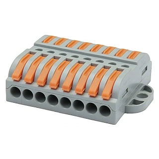 Tracon OVOFT88 Krabicová svorka pružinová 0,5-4mm2, 32A, 400VAC 8P