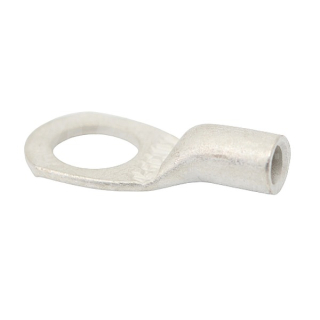 Tracon CL4-6 Neizolovaná Cu kabelová oka lisovaná z trubek 4mm2, M6, (d1=2,8mm, d2=6,4mm)