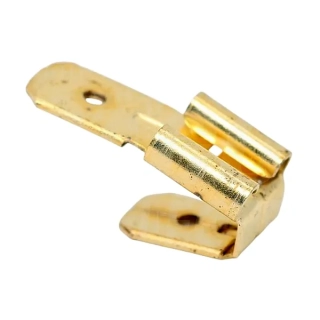 Tracon CSEL Neizolované mosazné rozbočovače ploché 6,3×0,8mm, 1-2,5mm2
