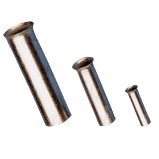 Tracon E10N Neizolované lisovací dutinky 25mm2, L=16mm