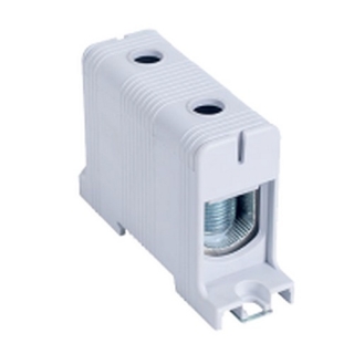 Tracon FLEAL-95/1 Rozvodná svorka, montáž na DINlištu a na povrch, šedá 16-95mm2, max. 1000VAC/1500VDC, max.245A