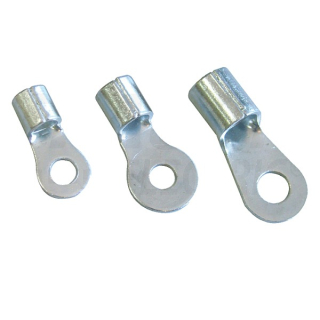 Tracon SZ50-10 Neizolovaná Cu kabelová oka lisovaná z plechu 50mm2, M10, (d1=11,4mm, d2=10,5mm)