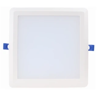 Tracon LED-DLNS-24NW Podhledové čtvercové LED svítidlo, s čipem SAMSUNG 230 VAC, 24 W, 1920lm, D=225×225 mm, 4000 K, IP20, EEI=G