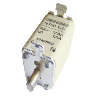 Tracon NTM00-4 Nožová pojistka 500V AC, 4A, 00, 120kA, aM