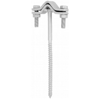 TREMIS DUDa-32 ( FeZn ) držák ochr. úhelníku do dřeva *V313