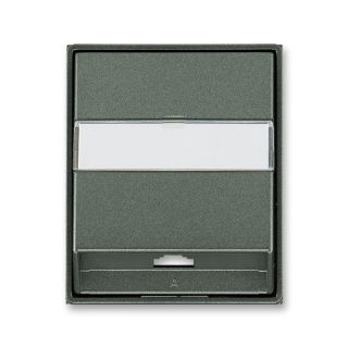 ABB 5013E-A00213 34, TIME Kryt zásuvky telefonní, jednonásobné, antracitová