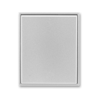 ABB 3558E-A00651 08, TIME Kryt spínače jednoduchý, titanová