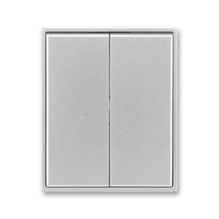 ABB 3558E-A00652 08, TIME Kryt spínače dělený, titanová