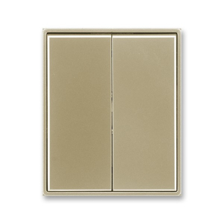 ABB 3558E-A00652 33, TIME Kryt spínače dělený, šampaňská