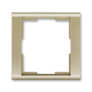 ABB 3901F-A00110 33, TIME Rámeček jednonásobný, šampaňská