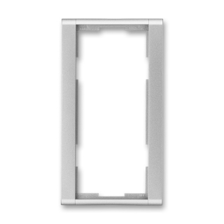 ABB 3901F-A00121 08, TIME Rámeček dvojnásobný, sv., titanová