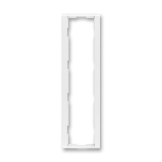 ABB 3901F-A00141 03, TIME Rámeček čtyřnásobný, sv., bílá/bílá