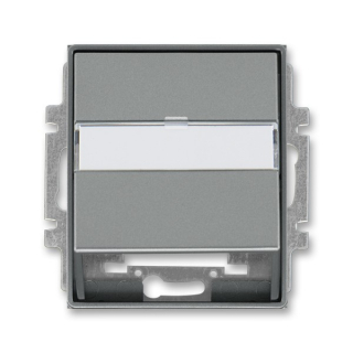 ABB 5014E-A00100 36, TIME Kryt zásuvky komun., ocelová