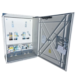 Elektroměrový rozvaděč DCK ER212/NVP7P-C/63-QM+FV s přípravou pro solar *555000125 - pro montáž do stěny