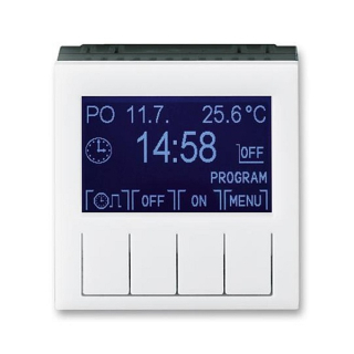 ABB 3292H-A20301 62, LEVIT Hodiny spínací programovatelné; bílá/kouřová černá