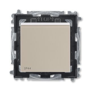 ABB 3559H-A86940 18, LEVIT Ovládač přepínací, řazení č,6/0, IP44; macchiato/bílá