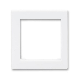 ABB 3901H-A00255 03, LEVIT Kryt rámečku s otvorem 55x55, krajní; bílá