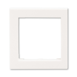 ABB 3901H-A00255 68, LEVIT Kryt rámečku s otvorem 55x55, krajní; perleťová