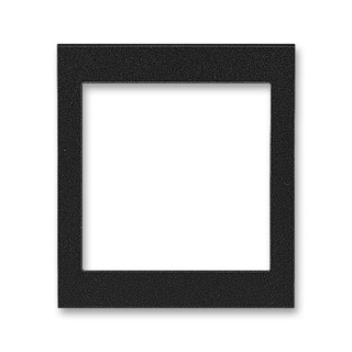 ABB 3901H-A00355 63, LEVIT Kryt rámečku s otvorem 55x55, střední; onyx