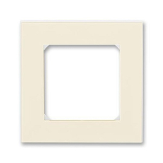 ABB 3901H-A05010 17, LEVIT Rámeček jednonásobný; sl,kost/bílá