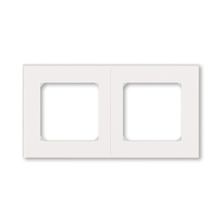 ABB 3901H-A05020 68, LEVIT Rámeček dvojnásobný; perleťová/ledová bílá