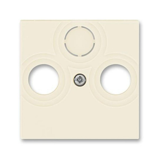ABB 5011H-A00300 17, LEVIT Kryt zásuvky TV+R+SAT; sl,kost
