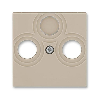 ABB 5011H-A00300 18, LEVIT Kryt zásuvky TV+R+SAT; macchiato
