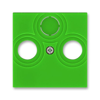 ABB 5011H-A00300 67, LEVIT Kryt zásuvky TV+R+SAT; zelená