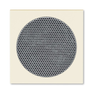 ABB 5016H-A00075 17 LEVIT Kryt pro reproduktor, s kulatou mřížkou; slonová kost