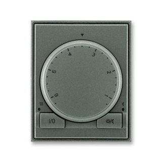 ABB 3292E-A10101 34, TIME Termostat univerzální otočný, antracitová