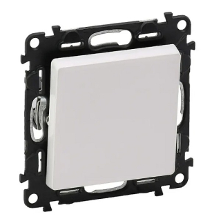 Valena Life tlačítko 1/0 bílá Legrand 752111