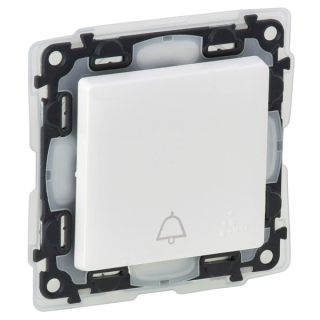 Valena Life tlačítko 1/0 se symbolem zvonku ip44 bílá Legrand 752175