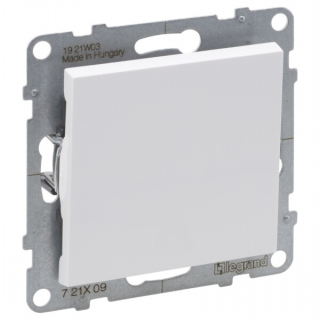 LEGRAND 721109 SUNO tlačítko s přepínacím kontaktem, bílá