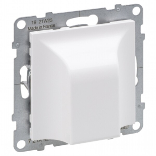 LEGRAND 721142 SUNO kabelový výstup bez svorkovnice, bílá