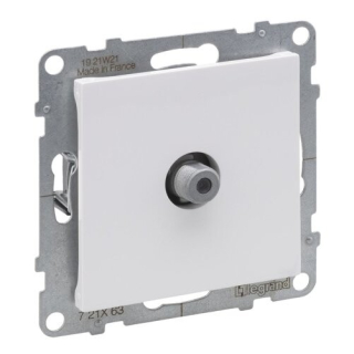 LEGRAND 721163 SUNO TV nebo SAT zásuvka typ F, bílá