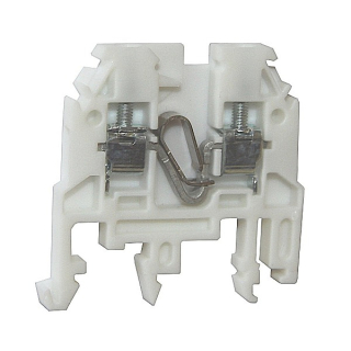 Řadová svorka RSA 2,5 A bílá