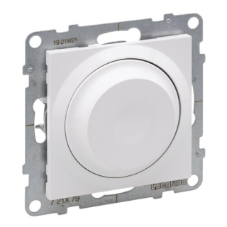 LEGRAND 721179 SUNO otočný stmívač 300W, bílá