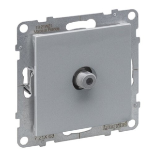 LEGRAND 721363 SUNO TV nebo sat zásuvka typ F, hliník