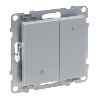 LEGRAND 721378 SUNO univerzální stmívač, hliník